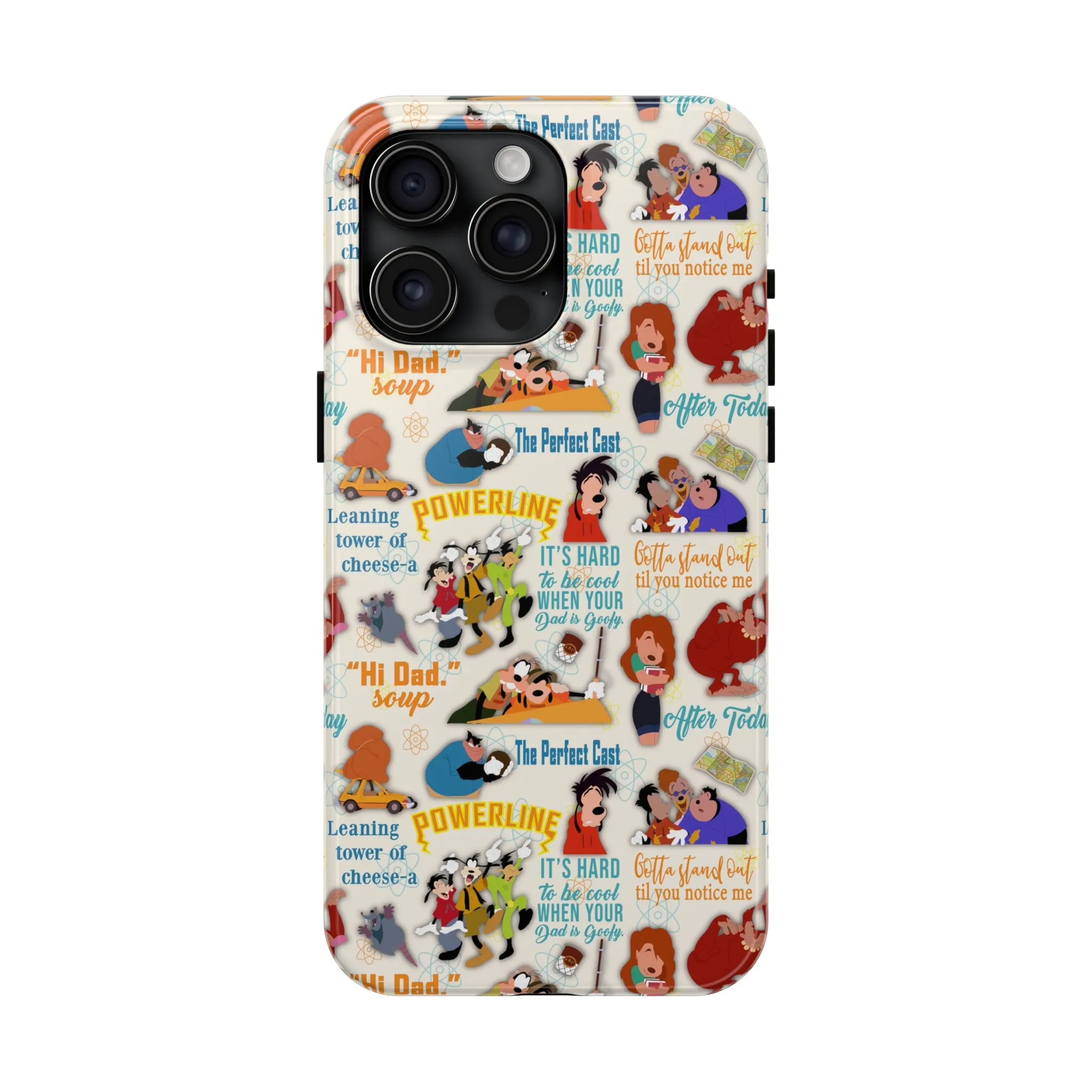 Disney Goofy i2i Inspired Phone Case Gift Inspired Fan Art Iphone Quotes