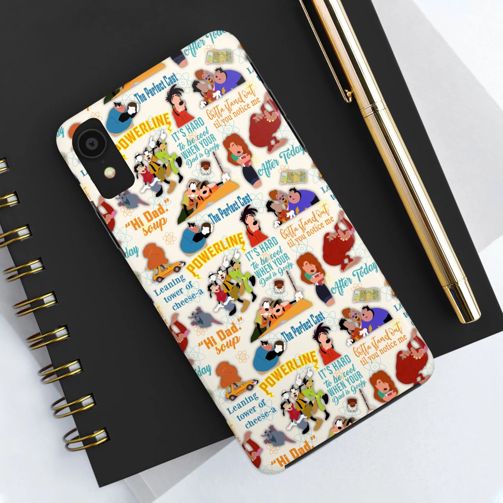 Disney Goofy i2i Inspired Phone Case Gift Inspired Fan Art Iphone Quotes