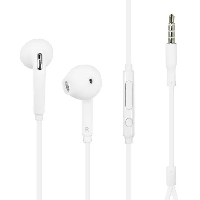 Earphone Mobile Phone Wired Volume Control Headphones In-Ear Universal 3.5mm Jack Port Headsets for Samsung iPhone tablet PC