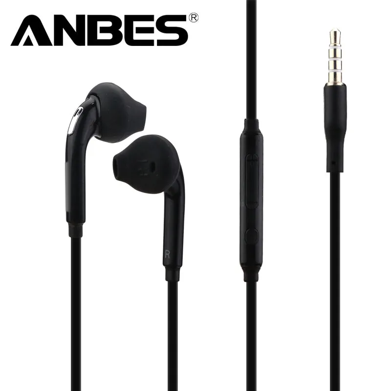 Earphone Mobile Phone Wired Volume Control Headphones In-Ear Universal 3.5mm Jack Port Headsets for Samsung iPhone tablet PC