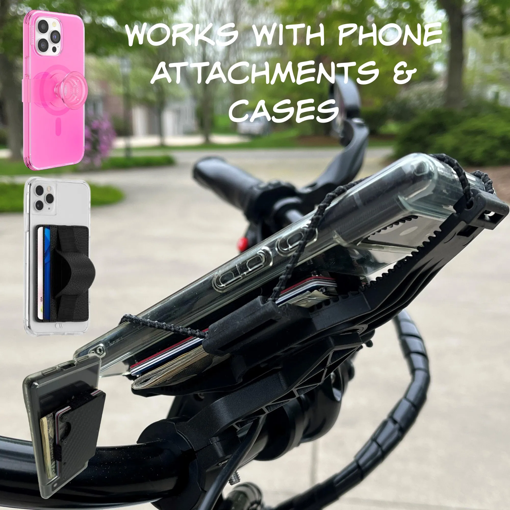 ElastoKASE - Universal phone mount - ANY Phone