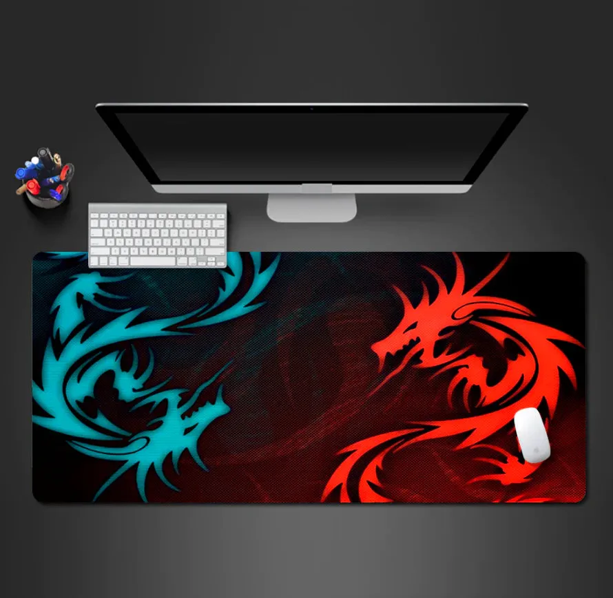 Extended Gaming Mouse Pad Desk Keyboard Mat Large Size 800MM X 300MM 31X12