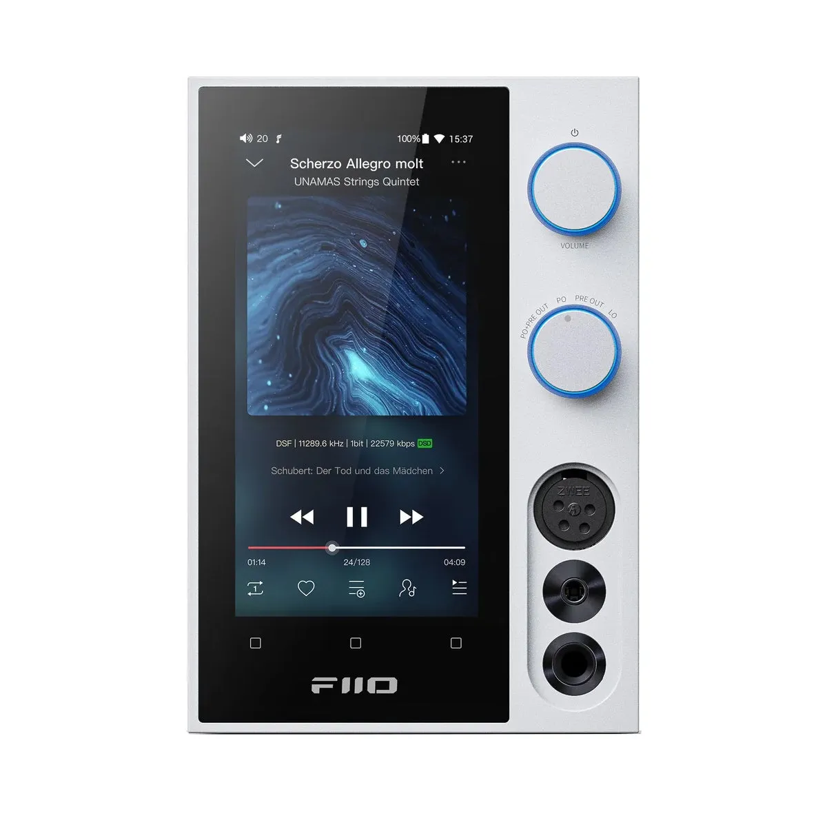 FiiO R7 All-in-One Player, Streamer, and Headphone Amp/DAC