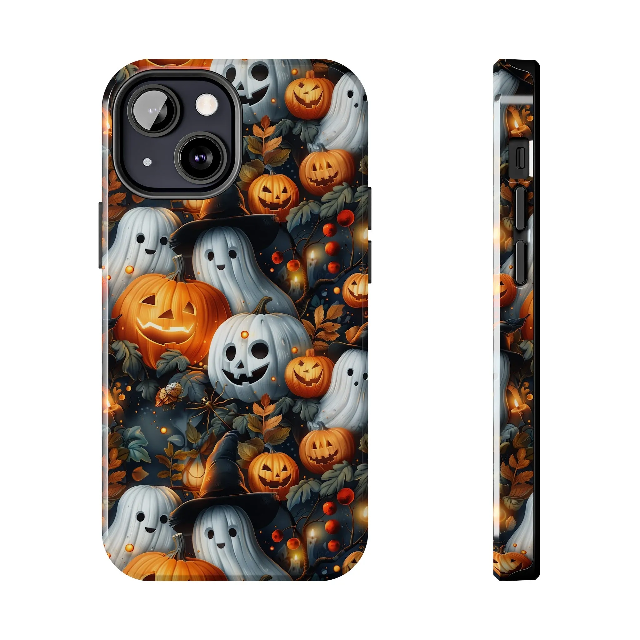 Fun Halloween Print pattern Phone Case, Aesthetic Phone Cover, Artsy Design, Protective Phone Cover compatible with a large variety of iPhone models, Phone Case, Gift