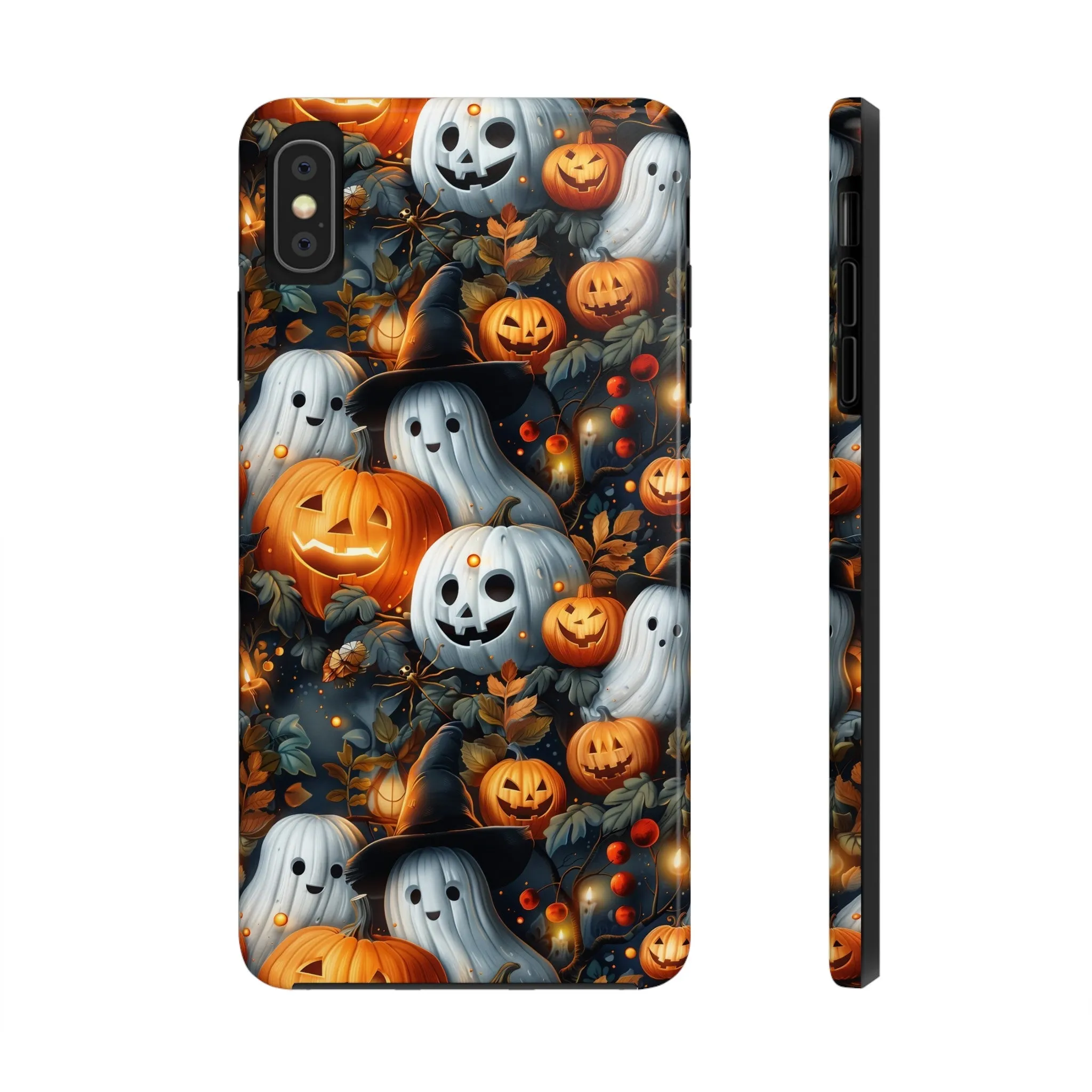 Fun Halloween Print pattern Phone Case, Aesthetic Phone Cover, Artsy Design, Protective Phone Cover compatible with a large variety of iPhone models, Phone Case, Gift