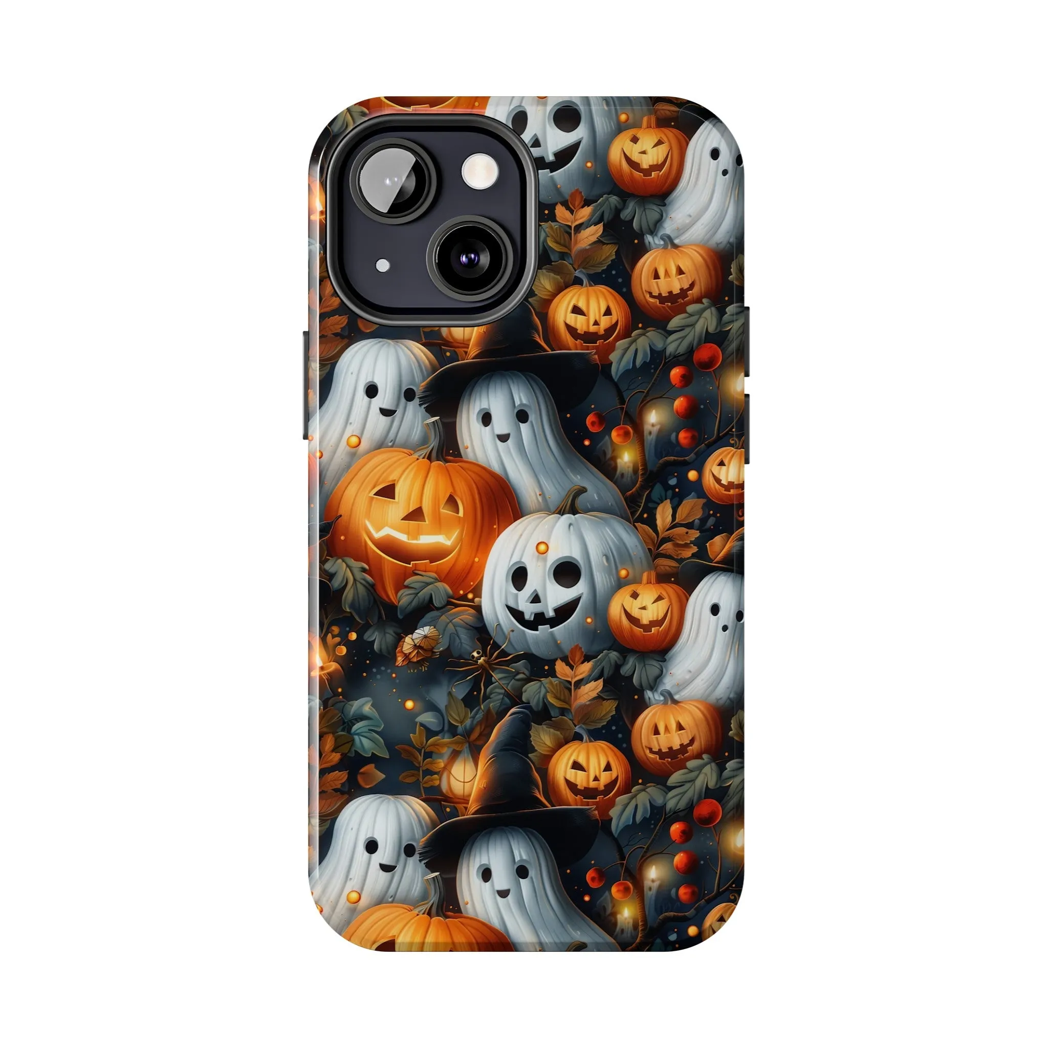 Fun Halloween Print pattern Phone Case, Aesthetic Phone Cover, Artsy Design, Protective Phone Cover compatible with a large variety of iPhone models, Phone Case, Gift