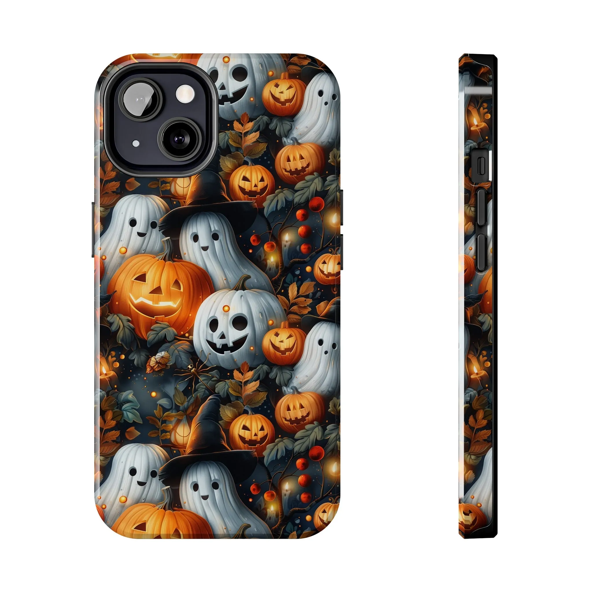 Fun Halloween Print pattern Phone Case, Aesthetic Phone Cover, Artsy Design, Protective Phone Cover compatible with a large variety of iPhone models, Phone Case, Gift