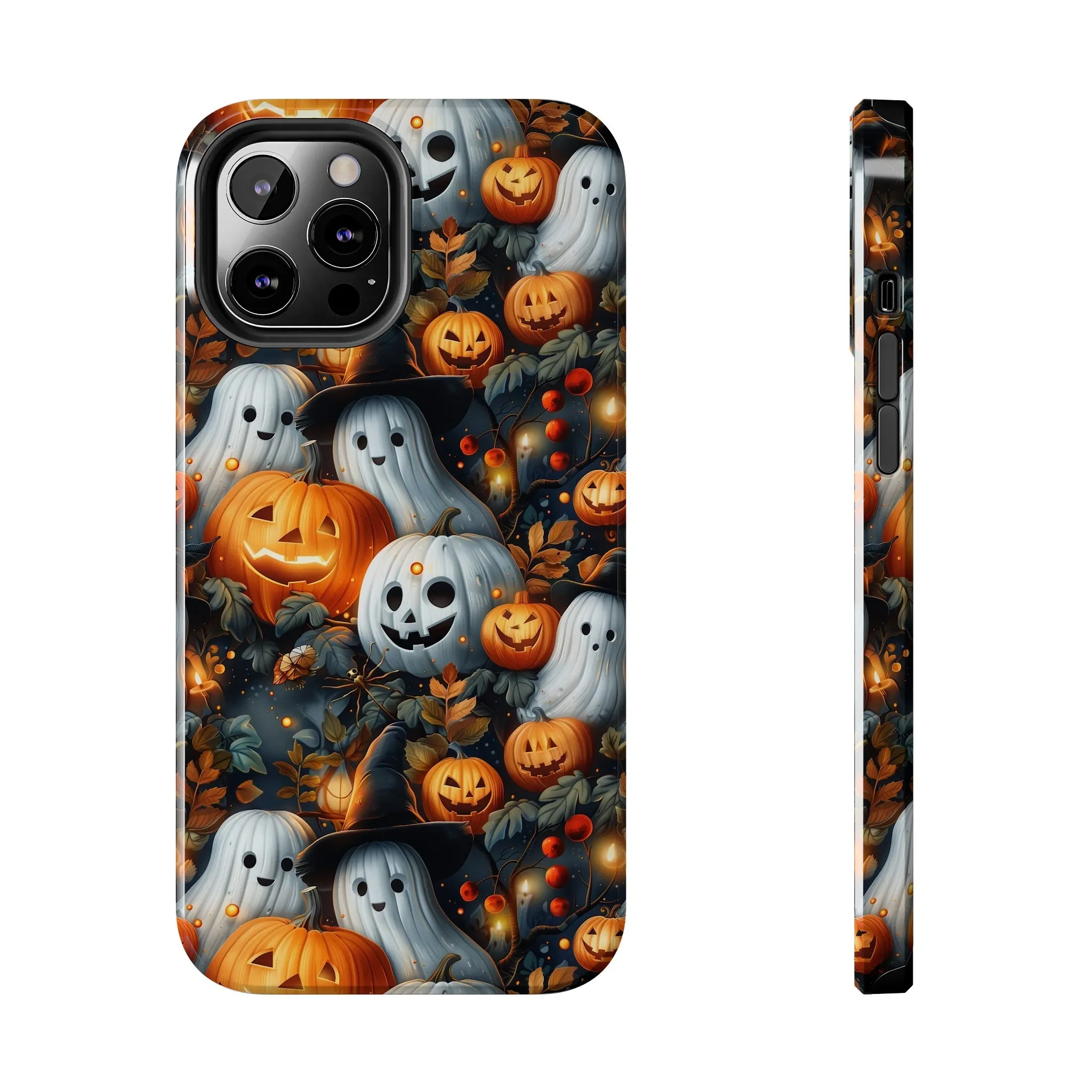 Fun Halloween Print pattern Phone Case, Aesthetic Phone Cover, Artsy Design, Protective Phone Cover compatible with a large variety of iPhone models, Phone Case, Gift