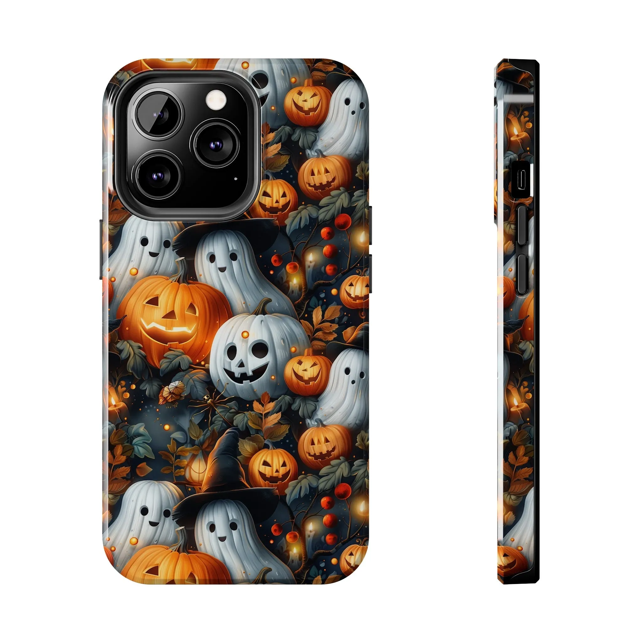 Fun Halloween Print pattern Phone Case, Aesthetic Phone Cover, Artsy Design, Protective Phone Cover compatible with a large variety of iPhone models, Phone Case, Gift