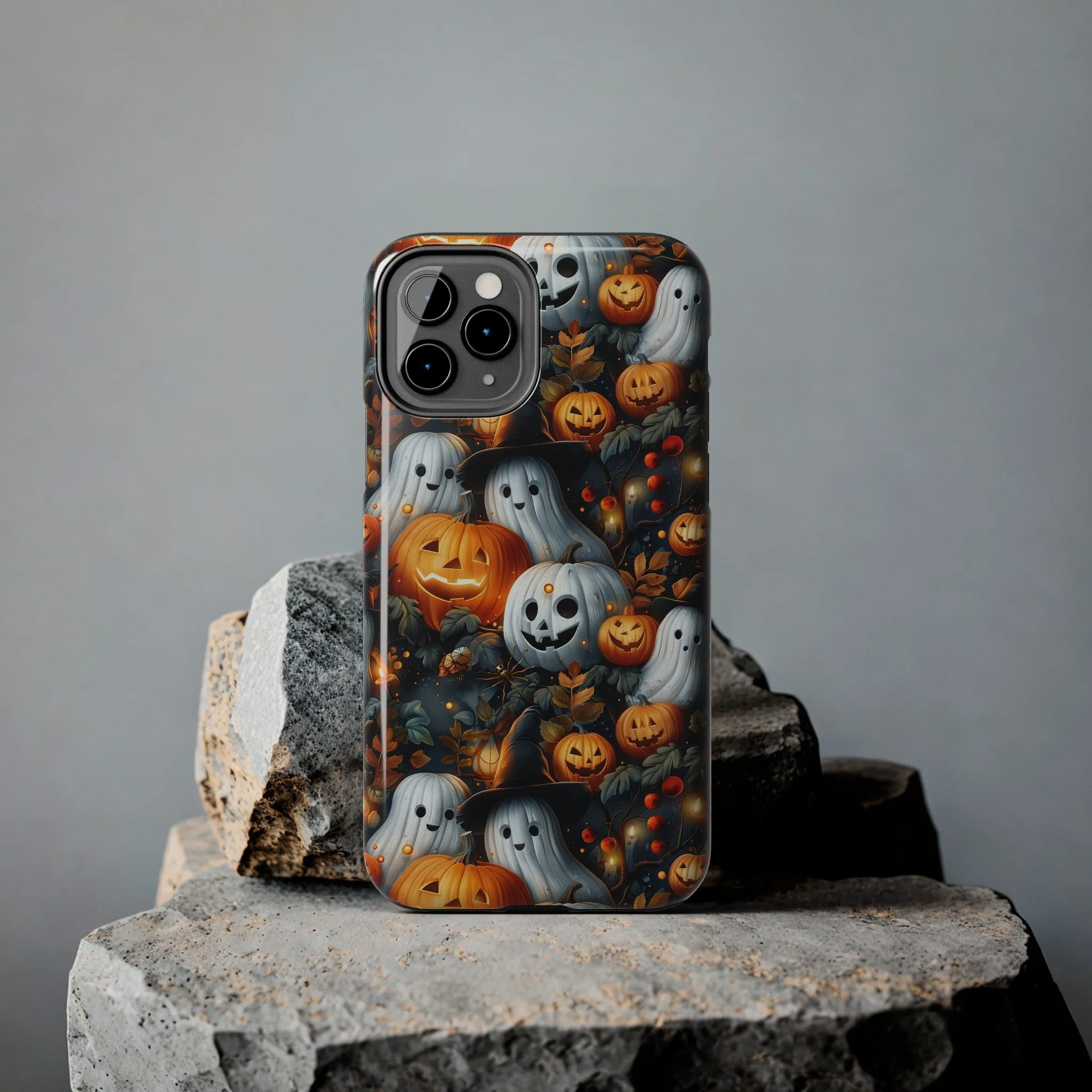 Fun Halloween Print pattern Phone Case, Aesthetic Phone Cover, Artsy Design, Protective Phone Cover compatible with a large variety of iPhone models, Phone Case, Gift