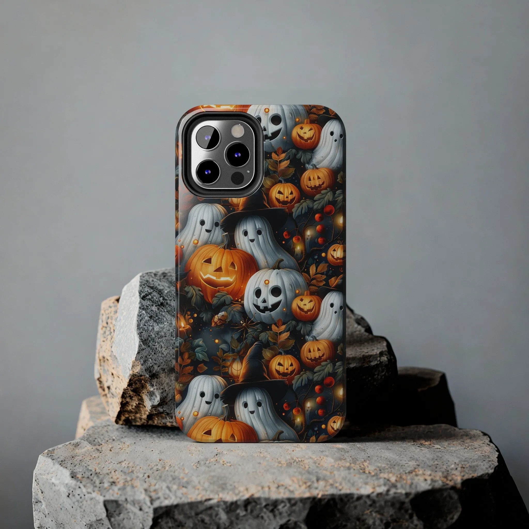 Fun Halloween Print pattern Phone Case, Aesthetic Phone Cover, Artsy Design, Protective Phone Cover compatible with a large variety of iPhone models, Phone Case, Gift