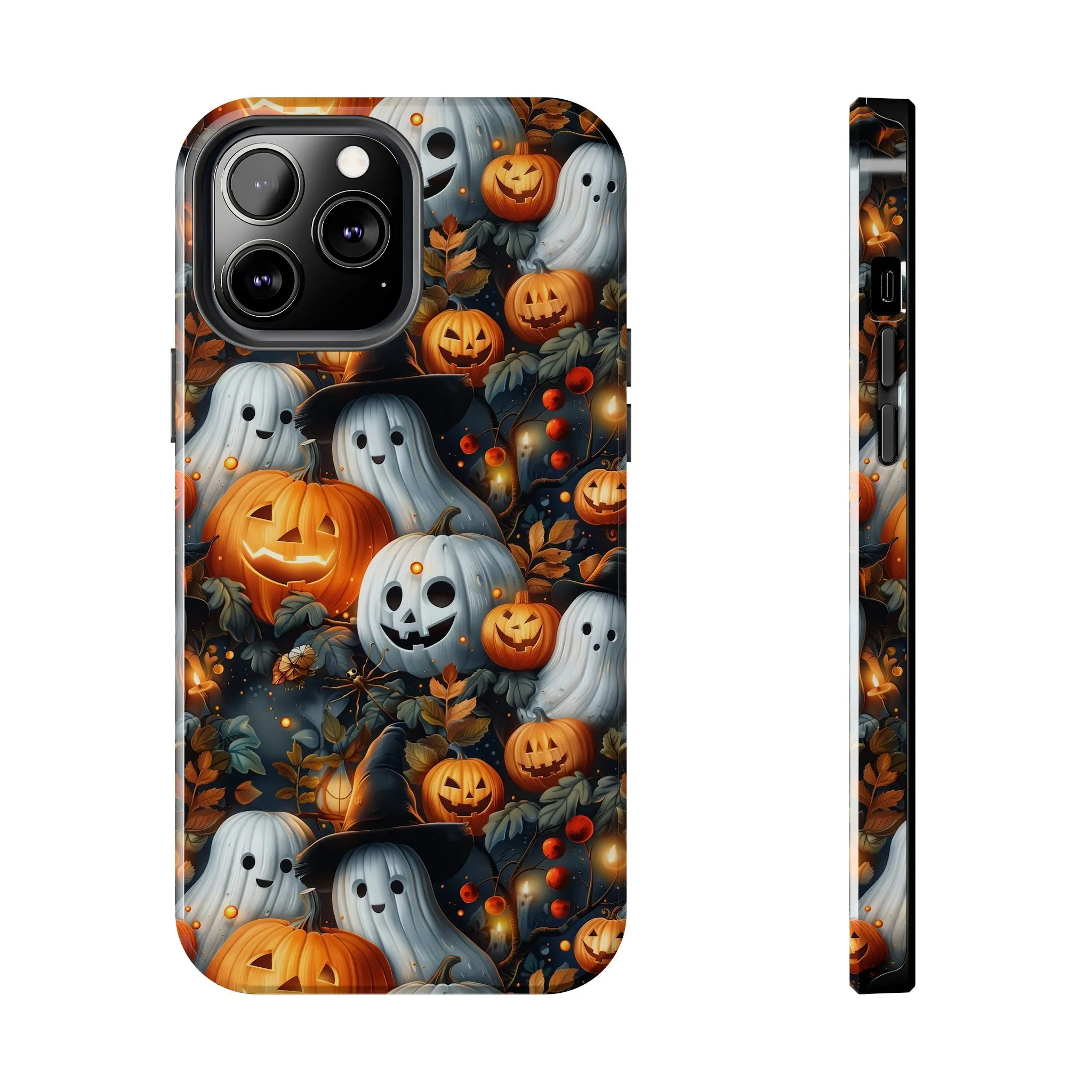 Fun Halloween Print pattern Phone Case, Aesthetic Phone Cover, Artsy Design, Protective Phone Cover compatible with a large variety of iPhone models, Phone Case, Gift