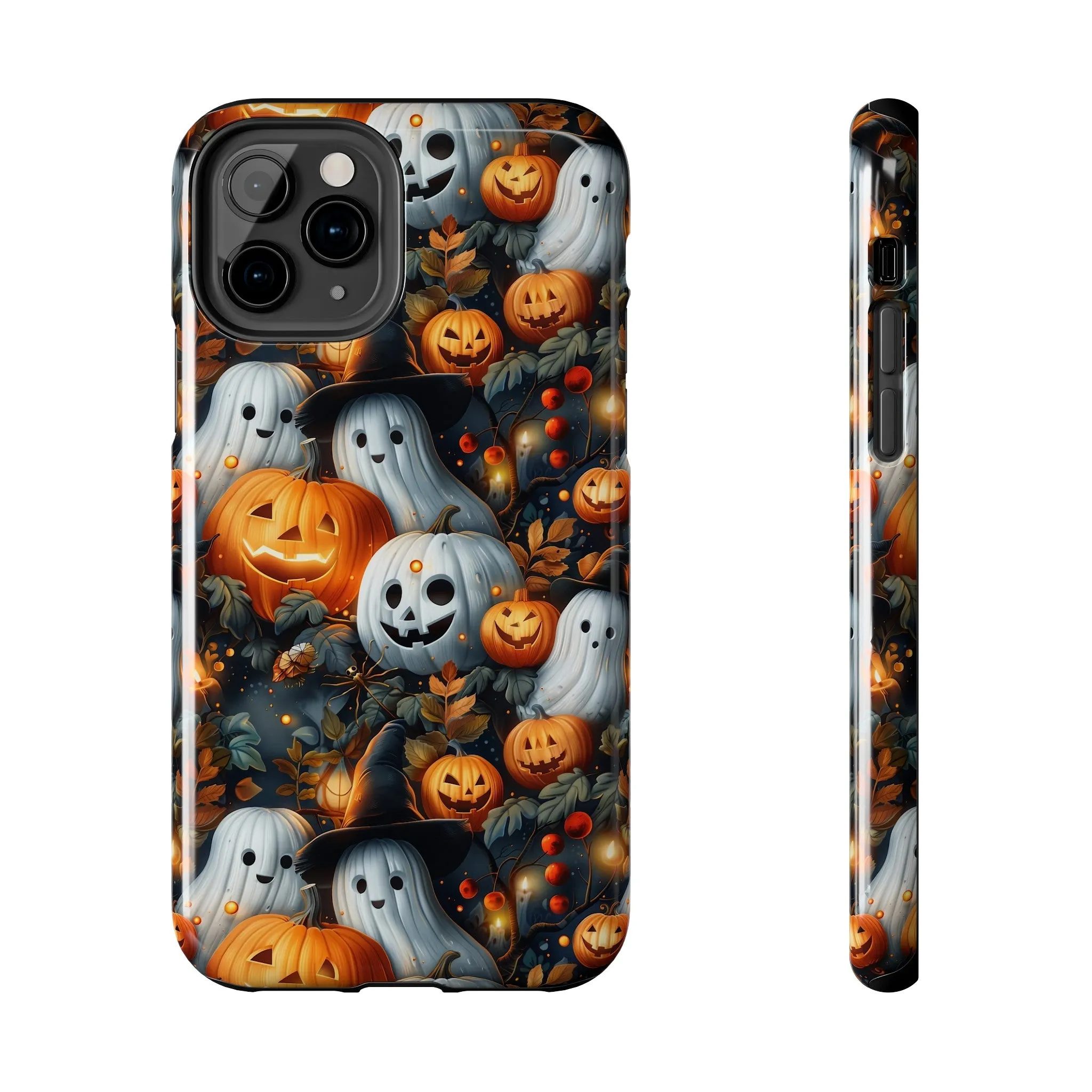 Fun Halloween Print pattern Phone Case, Aesthetic Phone Cover, Artsy Design, Protective Phone Cover compatible with a large variety of iPhone models, Phone Case, Gift