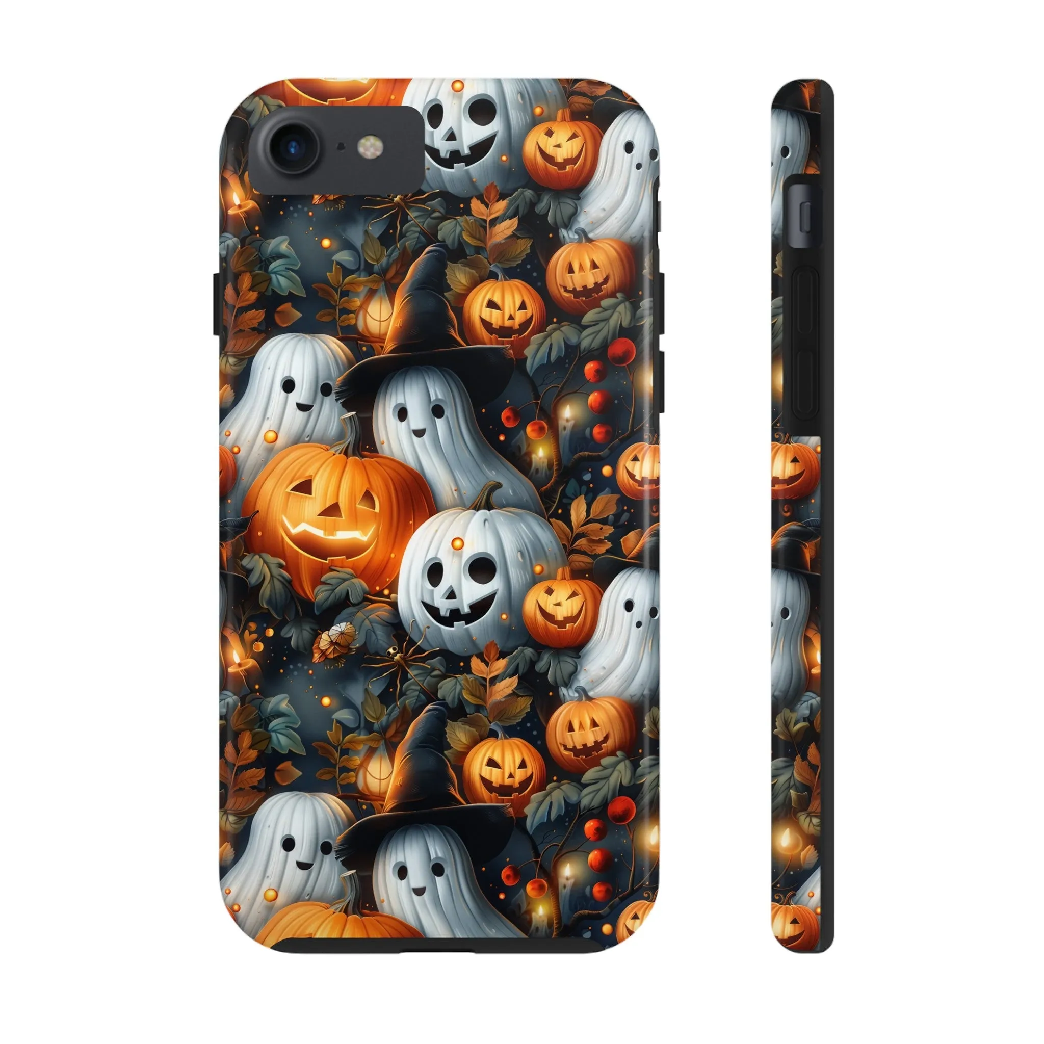 Fun Halloween Print pattern Phone Case, Aesthetic Phone Cover, Artsy Design, Protective Phone Cover compatible with a large variety of iPhone models, Phone Case, Gift