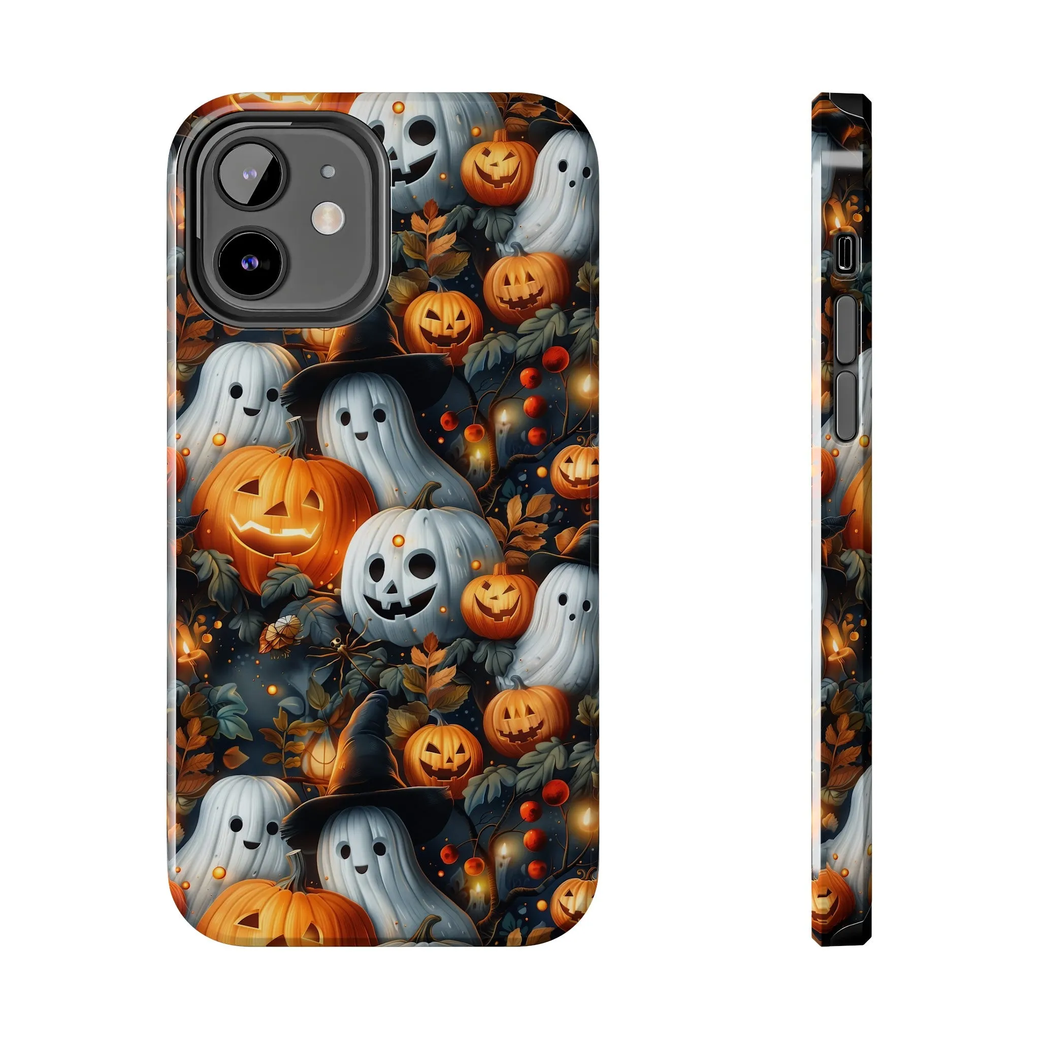 Fun Halloween Print pattern Phone Case, Aesthetic Phone Cover, Artsy Design, Protective Phone Cover compatible with a large variety of iPhone models, Phone Case, Gift