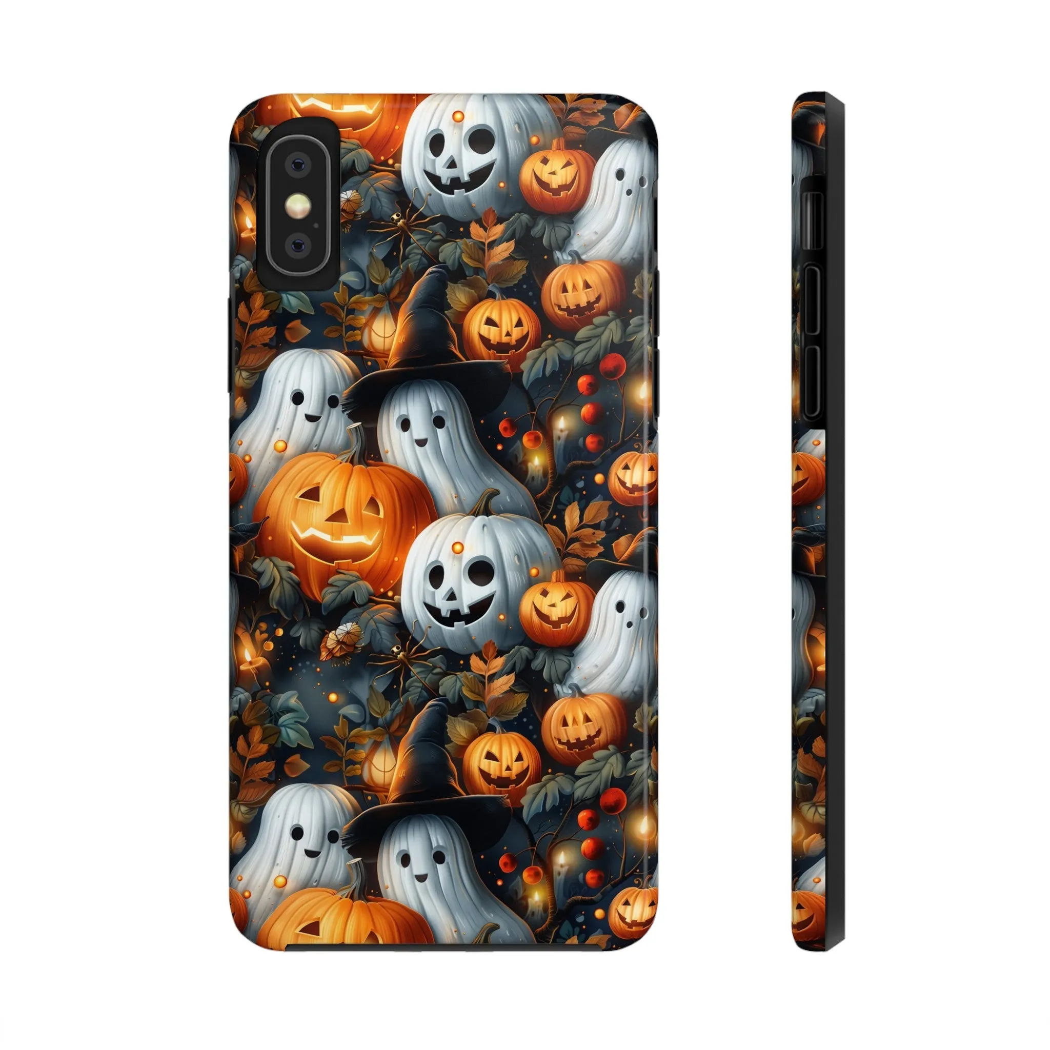 Fun Halloween Print pattern Phone Case, Aesthetic Phone Cover, Artsy Design, Protective Phone Cover compatible with a large variety of iPhone models, Phone Case, Gift