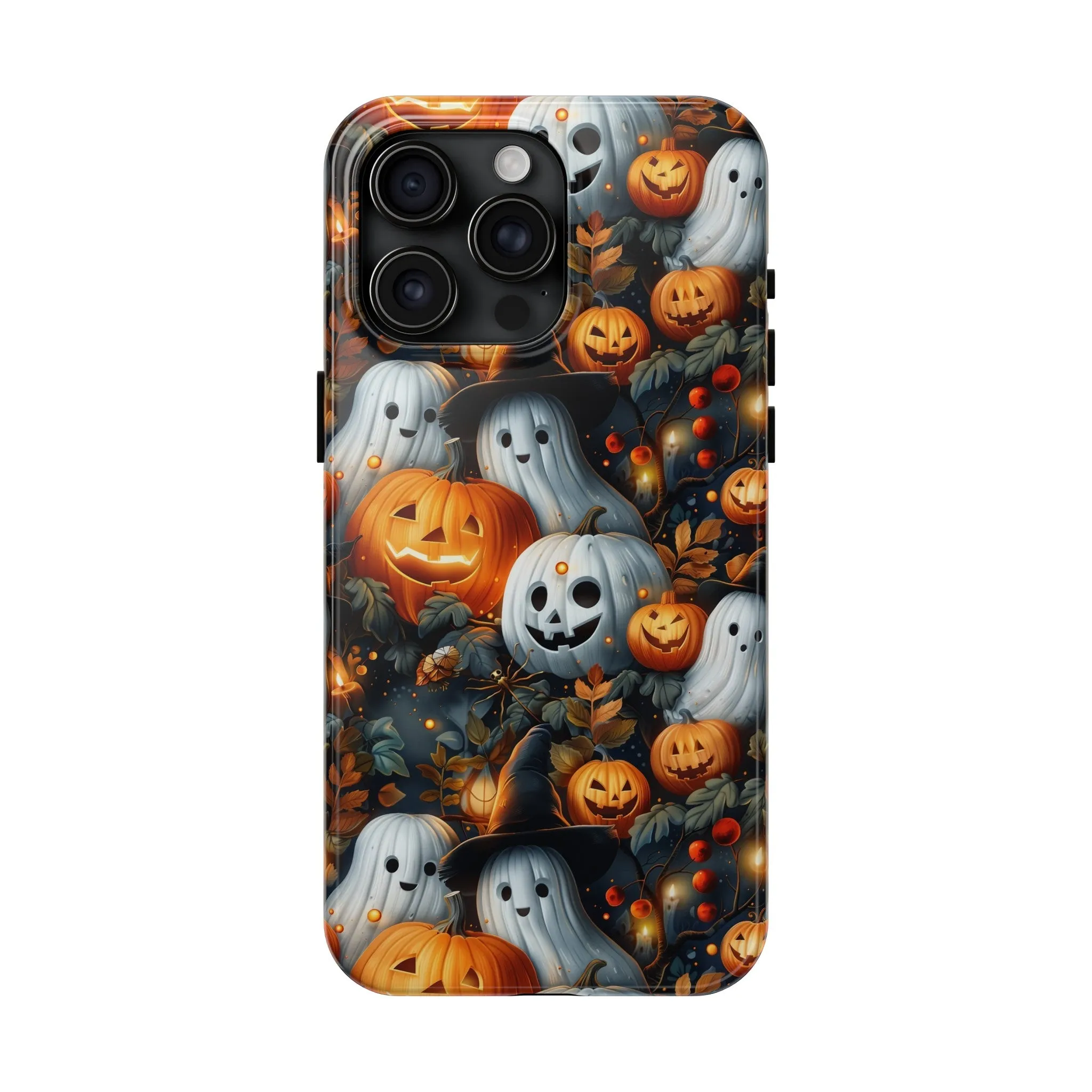 Fun Halloween Print pattern Phone Case, Aesthetic Phone Cover, Artsy Design, Protective Phone Cover compatible with a large variety of iPhone models, Phone Case, Gift