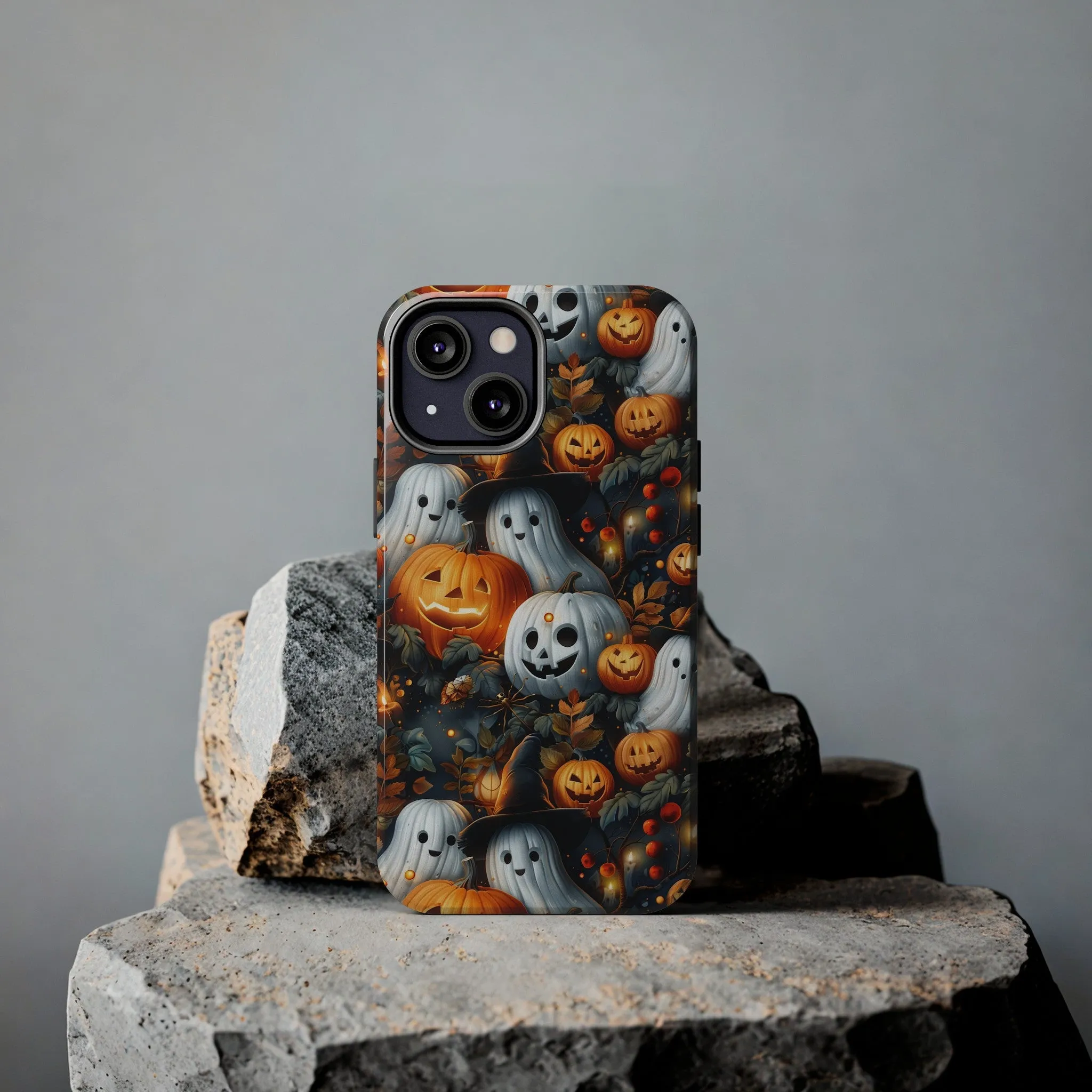 Fun Halloween Print pattern Phone Case, Aesthetic Phone Cover, Artsy Design, Protective Phone Cover compatible with a large variety of iPhone models, Phone Case, Gift