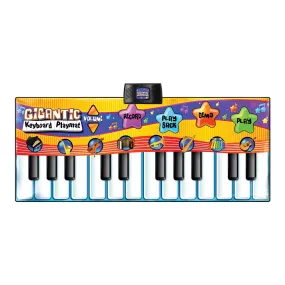 Global Gizmos Giant Keyboard Music Game Playmat ~ Kids, Fun ~ Interactive, Sounds ~ 52490