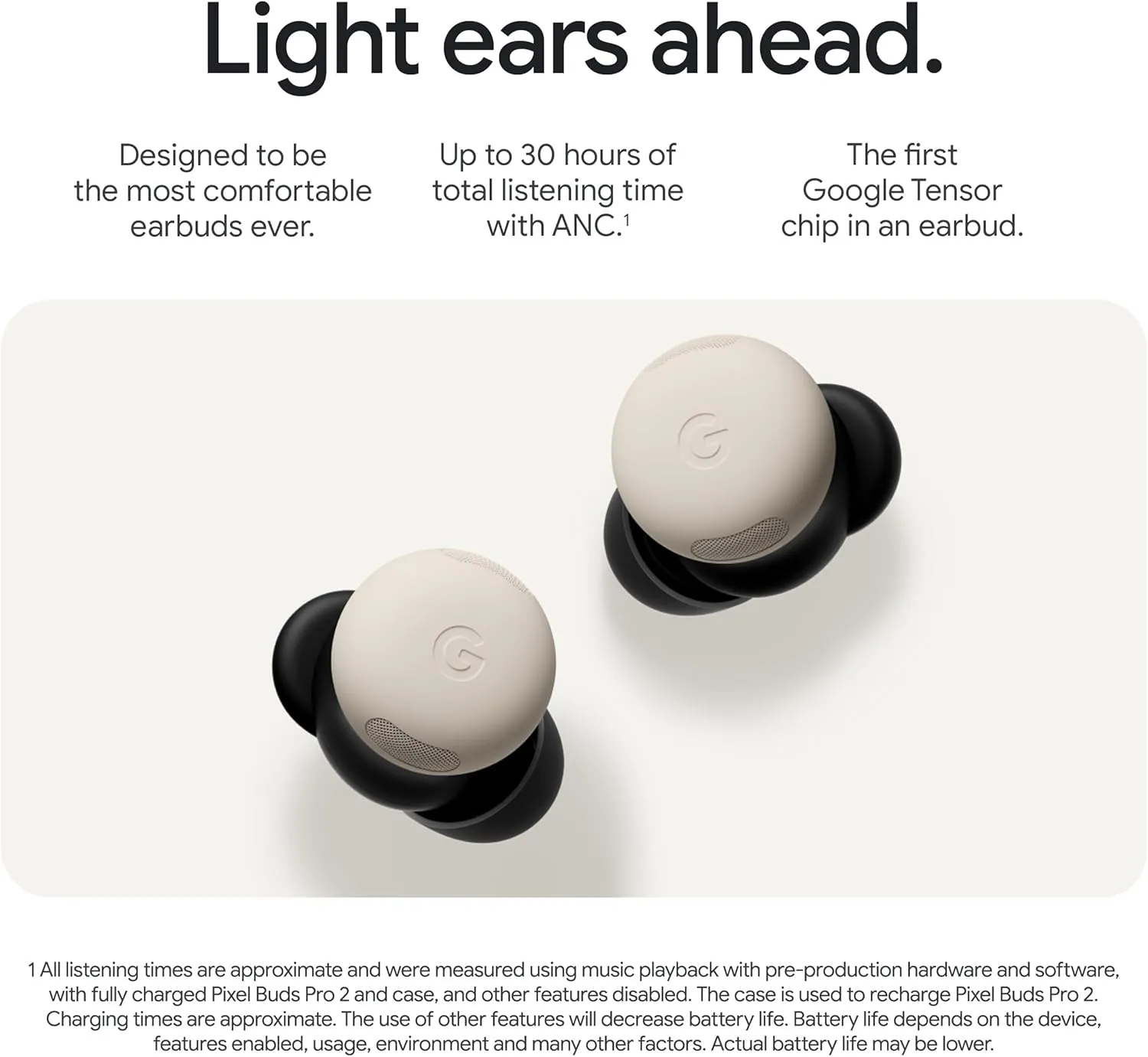 Google Pixel Buds Pro 2 - Wireless Earbuds with Active Noise Cancellation – Bluetooth Headphones - Hazel