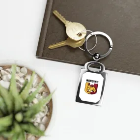 Harding University Rectangle Photo Keyring