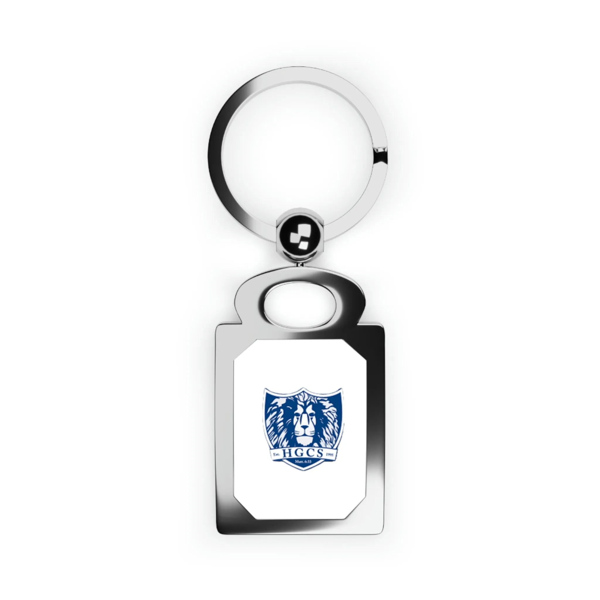 Hickory Grove Christian Rectangle Photo Keyring