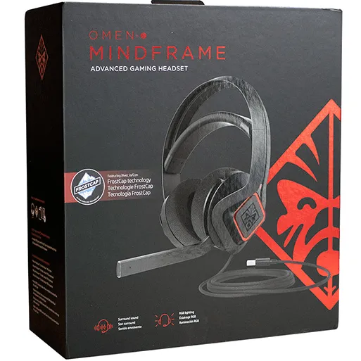 HP OMEN Mindframe Prime Gaming Headset Headphones Black