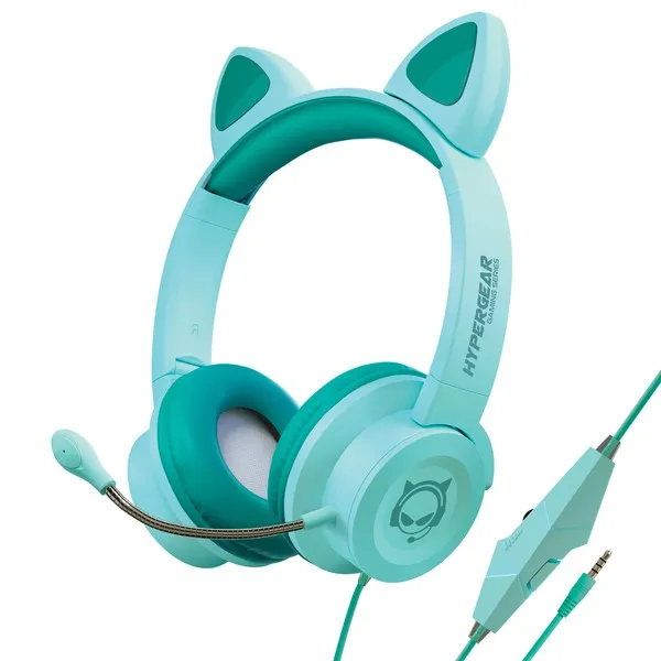 HyperGear Kombat Kitty Kids Gaming Headset