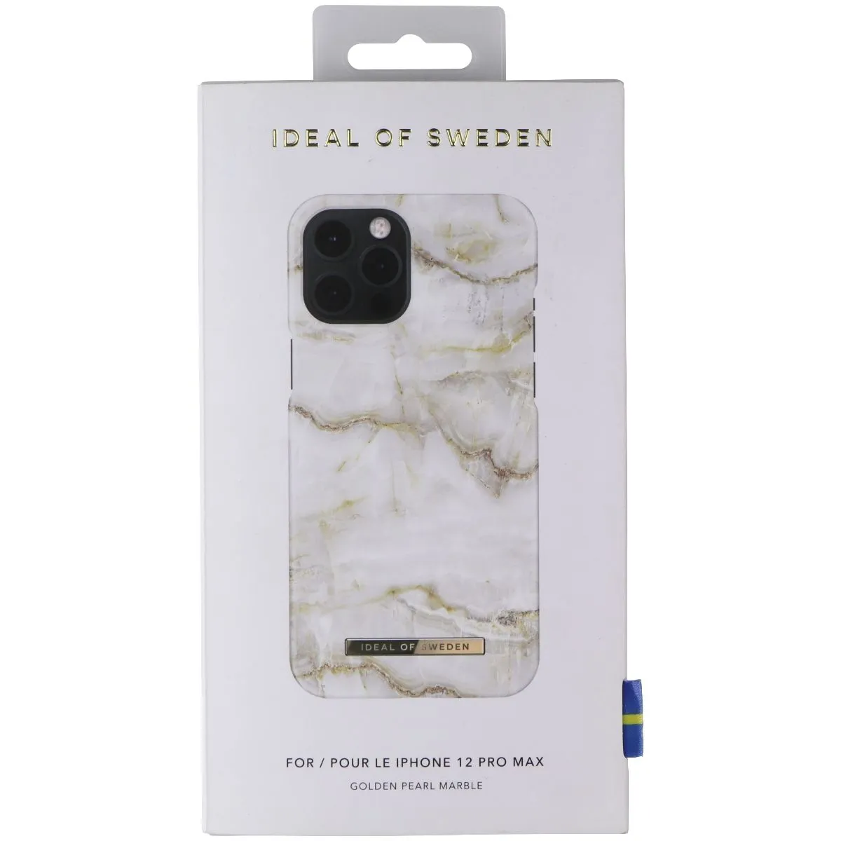 iDeal of Sweden Printed Case for Apple iPhone 12 Pro Max - Golden Pearl Marble