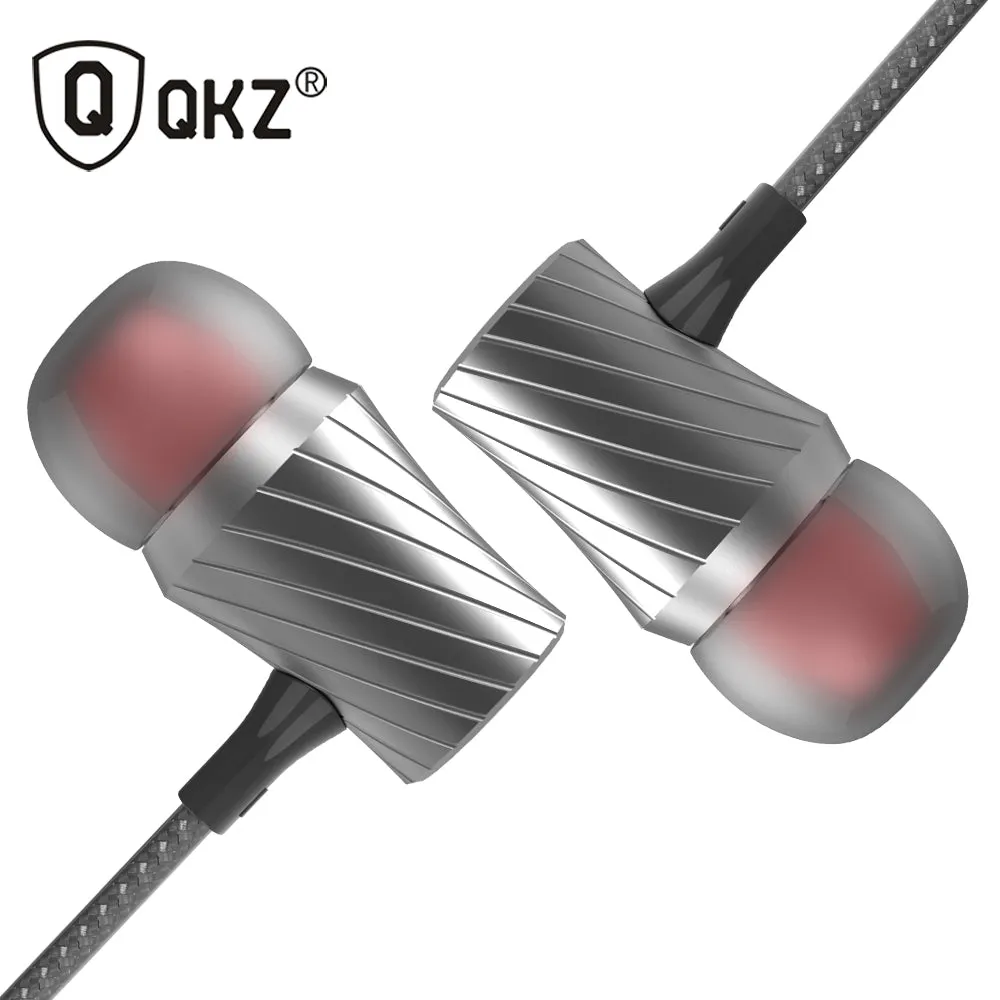 In-ear Earphones Headset With Mic Original QKZ DM3 Supper Bass For iPhone Samsung MP3 MP4 fone de ouvido audifonos auriculares