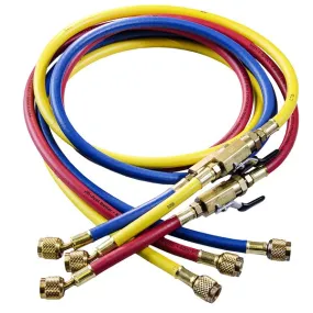 JB CCLV-60 Kobra Charging Hose Set with Ball Valve Whip Ends