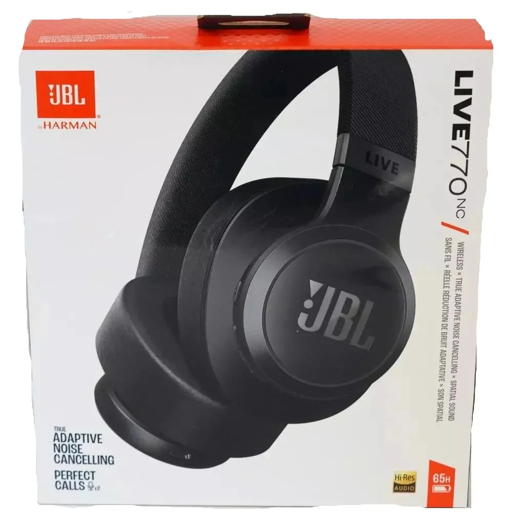 JBL Live 770NC Bluetooth Headphones (Open Box)