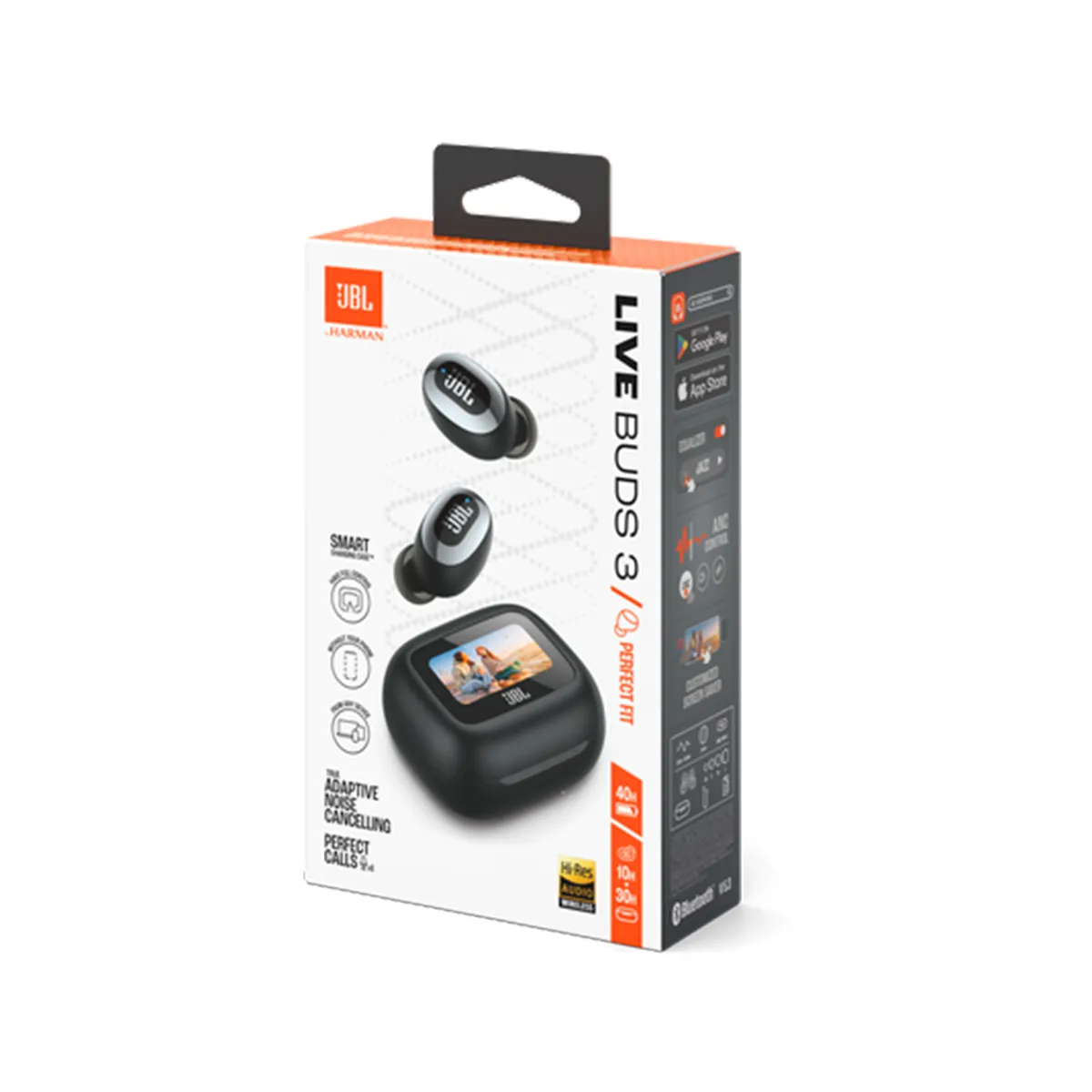 JBL Live Buds 3 True Wireless Noise Cancelling Earbuds with Smart Charging Case