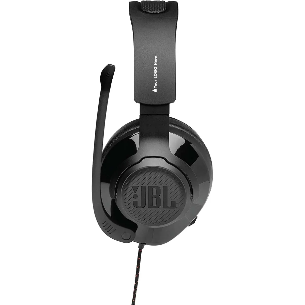 JBL Quantum 300 Hybrid Wired Over-Ear Gaming Headset w/ Flip-up Mic