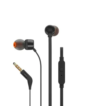 JBL T110 In Ear Headphone - Black