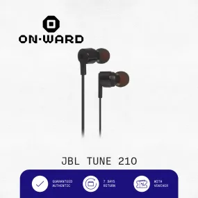 JBL Tune 210 In Ear Headphones