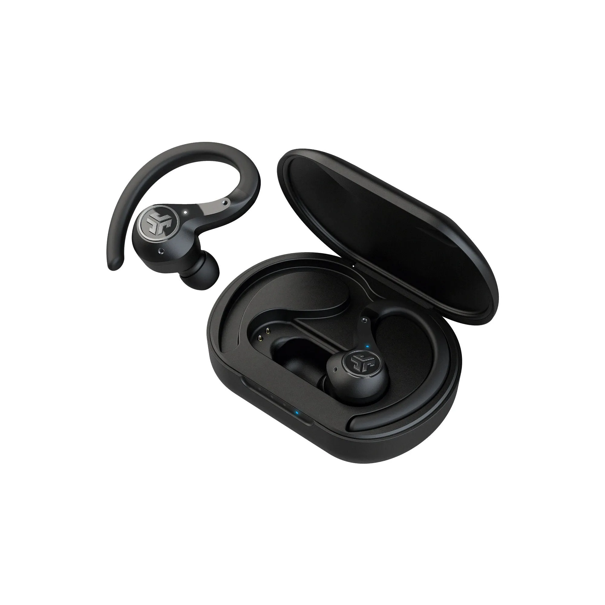 JLab EBEAIRSPTNCRBLK82 Epic Air Sport ANC True Wireless Bluetooth Earbuds, Black