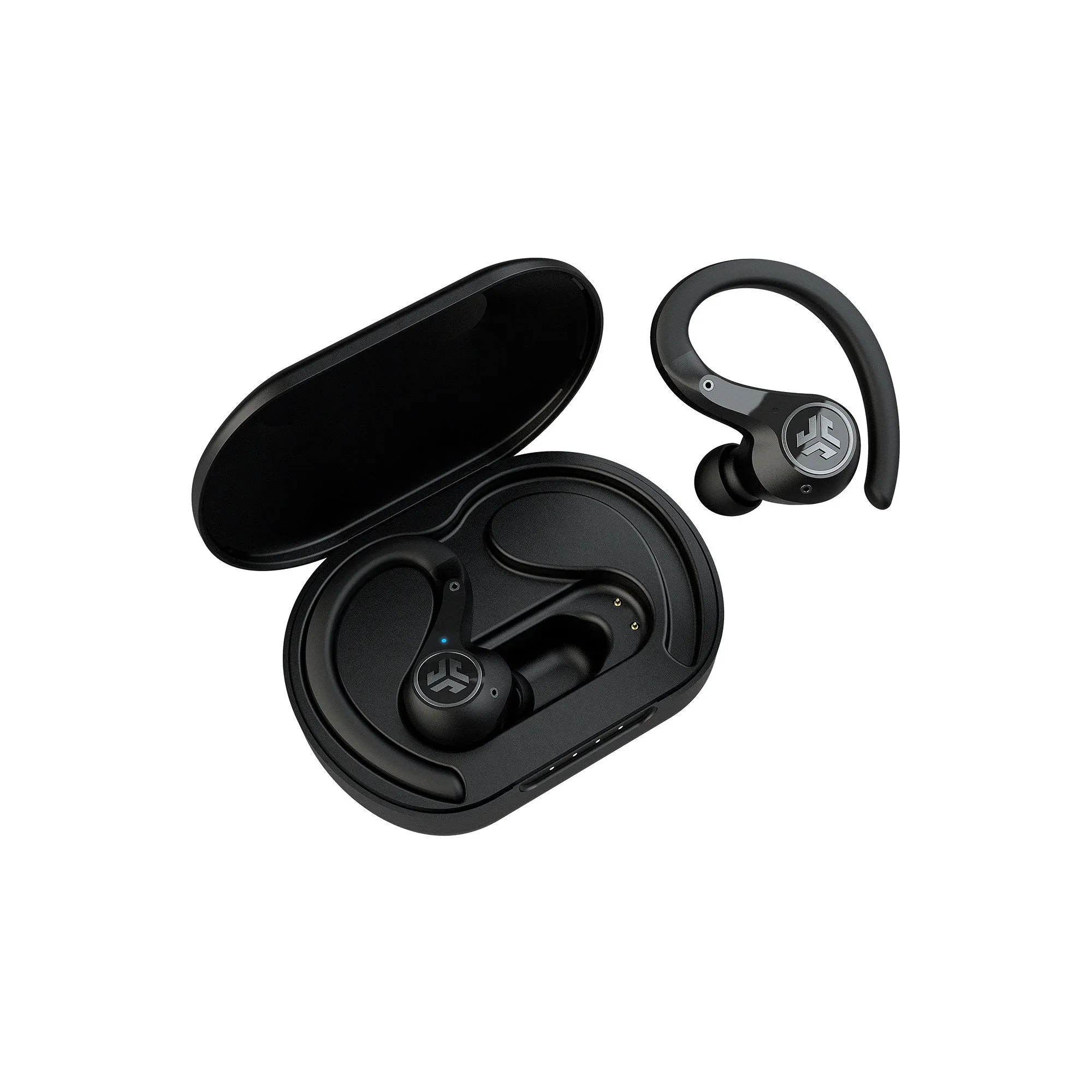 JLab EBEAIRSPTNCRBLK82 Epic Air Sport ANC True Wireless Bluetooth Earbuds, Black