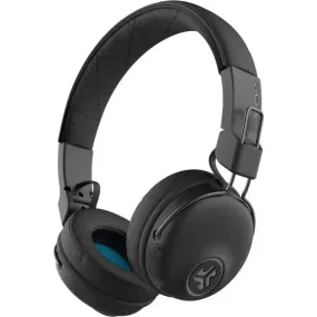 JLab Studio Wiresless Bluetooth On Ear Headphones Black