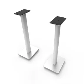 Kanto SP26PLW 26" Tall Bookshelf Speaker Floor Stands - Pair, White