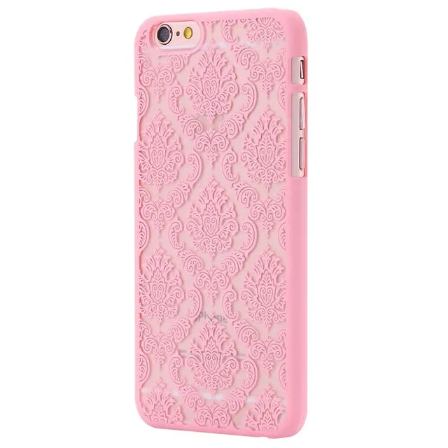 KISSCASE Retro Elegant Pattern Case For iPhone 6 6s Plus Samsung Galaxy S7 Edge S6 Edge Note 4 5 Samsung E5 E7 A3 A5 A7 A8 J5 J7