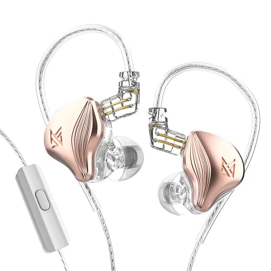 KZ ZEX 1 Electrostatic 1 Dynamic In Ear Monitor Plugs Detachable Cable Headphones Noice Cancelling