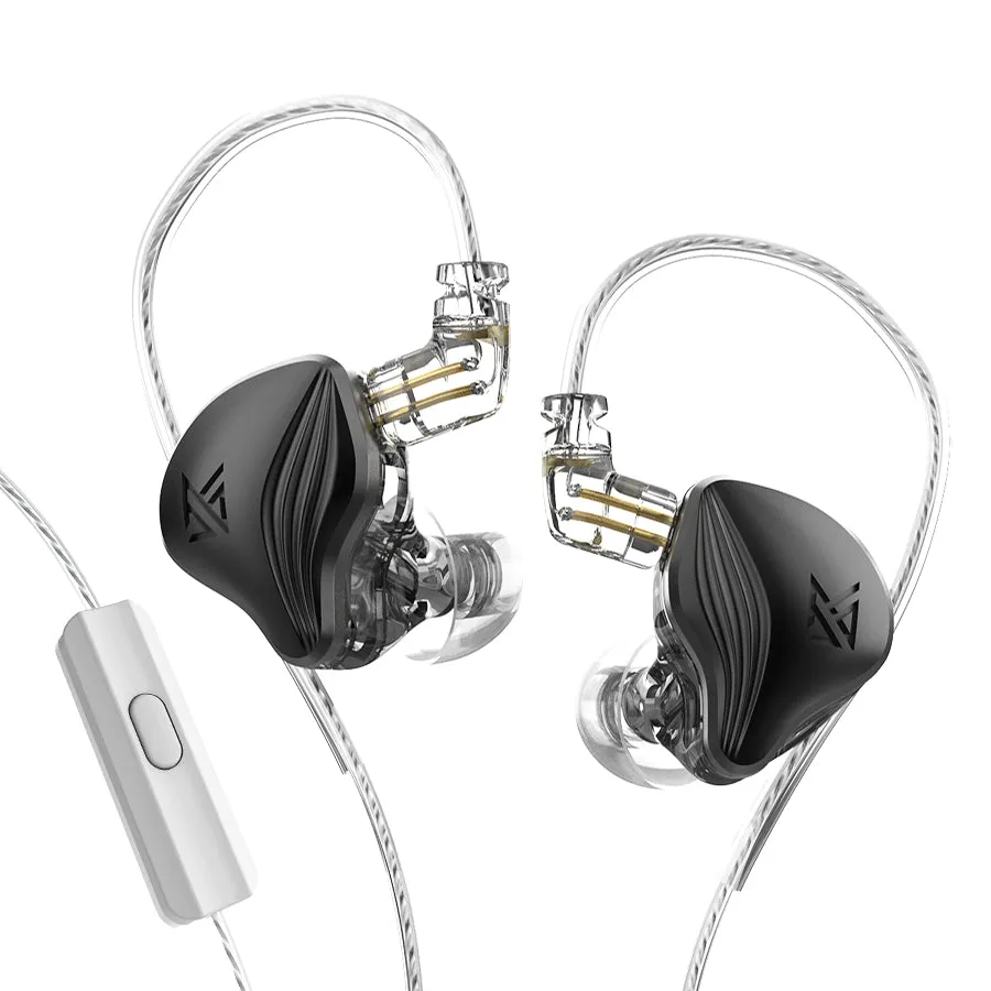 KZ ZEX 1 Electrostatic 1 Dynamic In Ear Monitor Plugs Detachable Cable Headphones Noice Cancelling