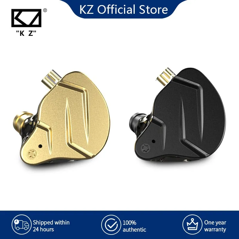 KZ ZSN Pro X Metal Earphones 1BA 1DD Hybrid Technology HIFI Bass Earbuds In Ear Monitor Headphone Sport Noise Cancelling Headset