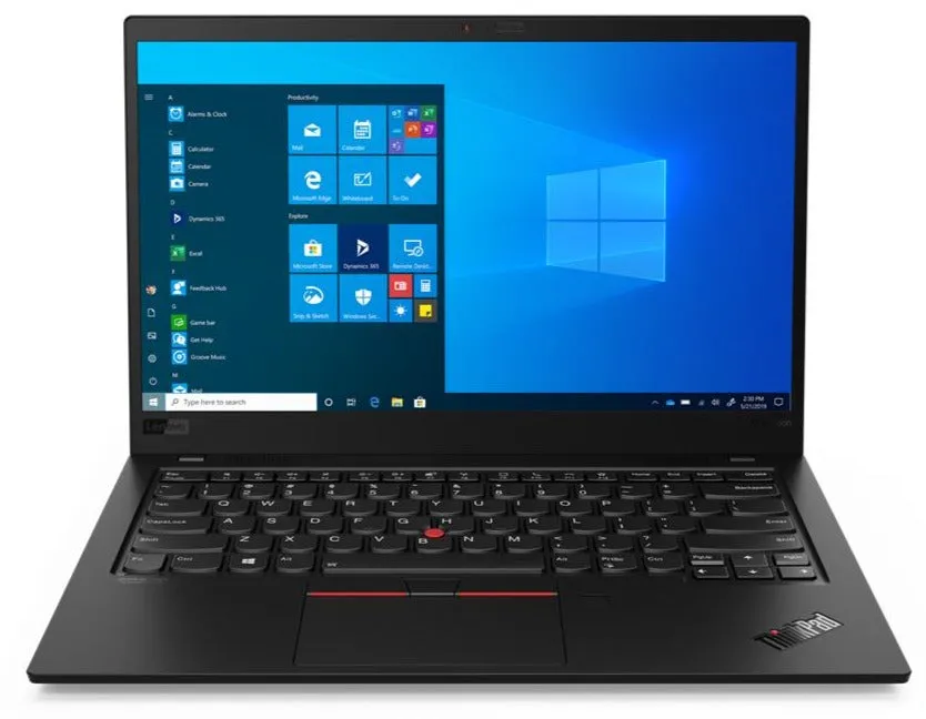 Lenovo ThinkPad X1 Carbon Gen 8 14" 4K UHD Notebook, Intel i7-10610U, 1.80GHz, 16GB RAM, 1TB SSD, Win10P - 20U9005PUS