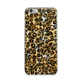 Leopard Animal Print iPhone Case, iPhone X | XS | XR | XS Max | 8 | 8  | 7| 7  Phone Case-Printed in USA/EU/MX