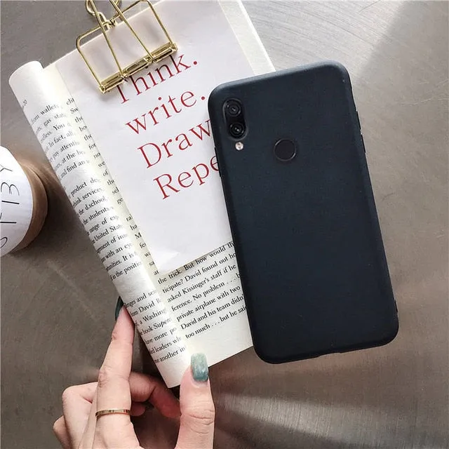 liviace matte silicone phone case