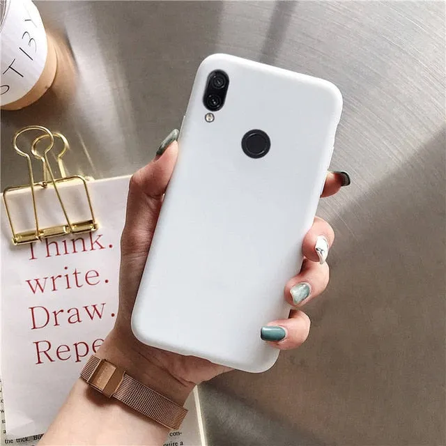 liviace matte silicone phone case