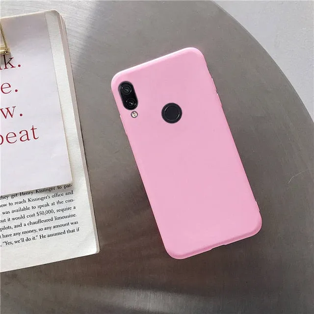 liviace matte silicone phone case