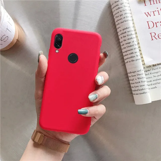 liviace matte silicone phone case